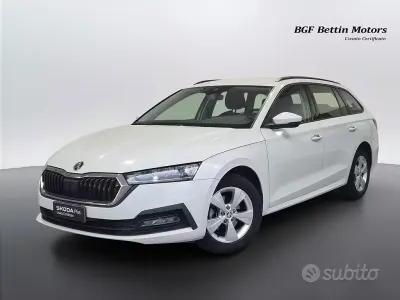 Usata Skoda Octavia Executive 116 CV (85 kW) 2021 Bianco Station wagon