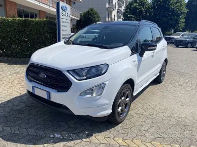 Usata Ford Ecosport ST-Line 100 CV (73 kW) 2018 Bianco SUV