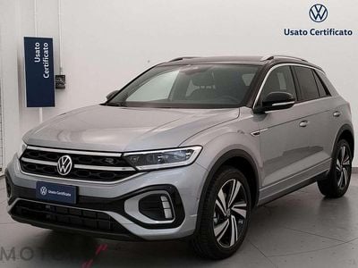 Nuova VW T-Roc R-line 116 CV (85 kW) 2025 Pyrit silver / nero SUV