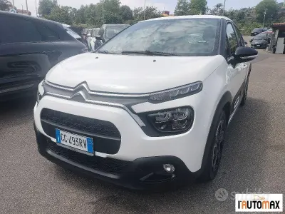 Usata Citroën C3 Feel 102 CV (75 kW) 2021 Bianco Utilitaria