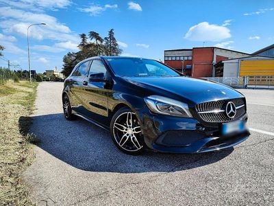 Usata Mercedes A200 Premium 136 CV (100 kW) 2017 Nero Berlina