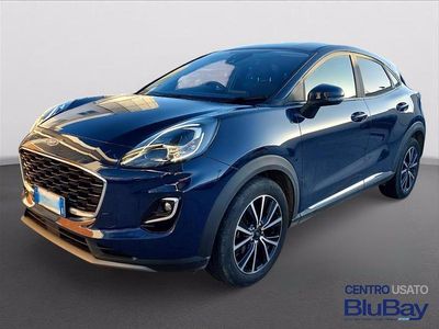 Usata Ford Puma Titanium 125 CV (91 kW) 2022 Blu SUV