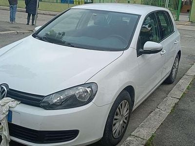Usata VW Golf VI 80 CV (58 kW) 2011 Bianco Utilitaria