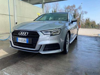 Usata Audi A3 Sport 116 CV (85 kW) 2019 Argento Berlina