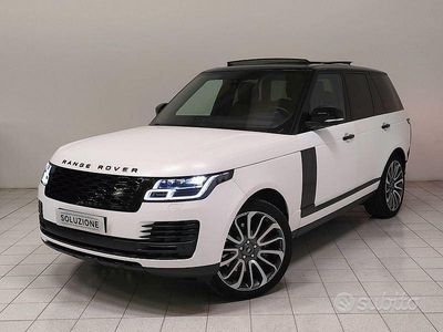 Usata Land Rover Range Rover Vogue 249 CV (183 kW) 2018 Bianco / nero / perlato SUV
