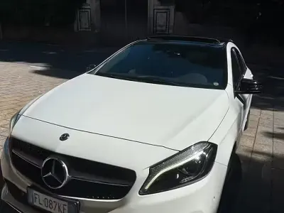 Usata Mercedes A180 109 CV (80 kW) 2017 Bianco Berlina