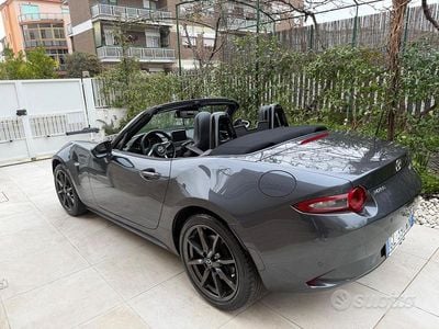 Usata Mazda MX5 Exceed 160 CV (117 kW) 2015 Grigio Cabrio