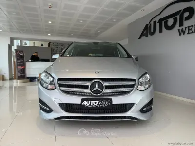 Käytetty Mercedes B160 Executive 90 HP (66 kW) 2016 Harmaa Tila-auto
