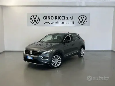Usata VW T-Roc Advance 150 CV (110 kW) 2020 Grigio SUV