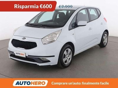 Usata Kia Venga Active 90 CV (66 kW) 2015 Bianco Utilitaria