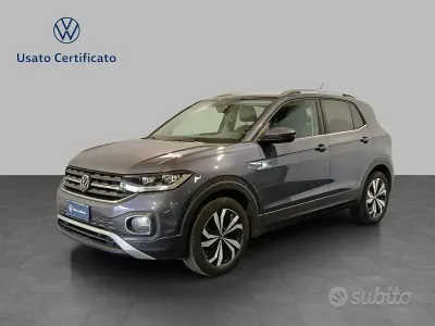 Usata VW T-Cross Advance 110 CV (80 kW) 2023 Smoky grey metallizzato SUV