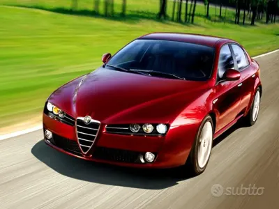 Usata Alfa Romeo 159 Distinctive 150 CV (110 kW) 2008 Nero Berlina