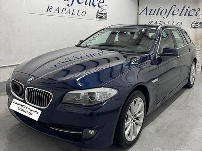 Usata BMW 525 M Sport 218 CV (160 kW) 2013 Blu Station wagon