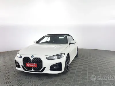 Usata BMW 420 Cabriolet M Sport 190 CV (139 kW) 2021 Bianco Cabrio