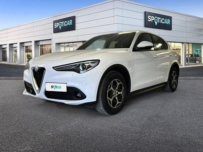 Usata Alfa Romeo Stelvio Super 190 CV (139 kW) 2022 Bianco SUV