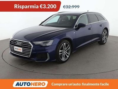 Begagnad Audi A6 Sport 204 HK (150 kW) 2020 Blå Kombi