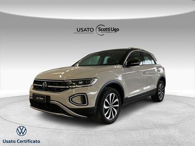 Usata VW T-Roc Style 110 CV (80 kW) 2022 Grigio SUV