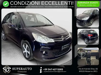 Usata Citroën C3 Exclusive 75 CV (55 kW) 2016 Blu/azzurro Berlina