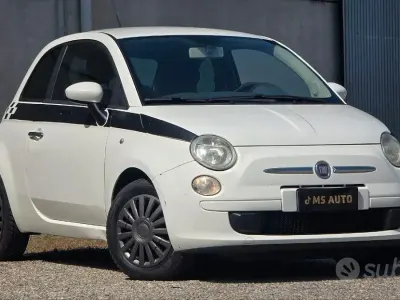 Usata Fiat 500 Sport 69 CV (50 kW) 2009 Bianco Cabrio