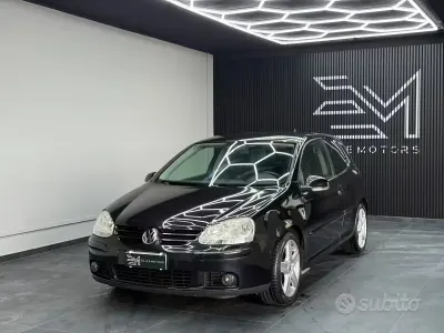 Usata VW Golf V Sportline 105 CV (77 kW) 2007 Nero Berlina