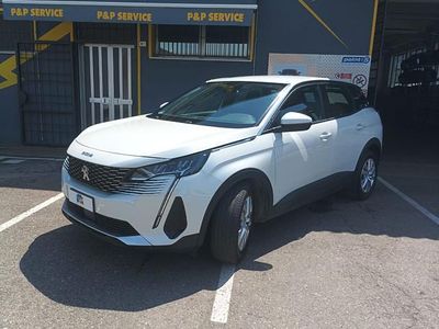 Usata Peugeot 3008 Active 131 CV (96 kW) 2021 Bianco SUV