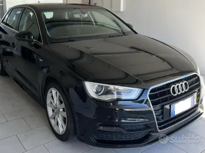 Usata Audi A3 S-Line 2015 Nero Berlina
