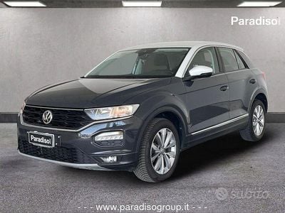 Usata VW T-Roc Advance 150 CV (110 kW) 2018 Nero SUV