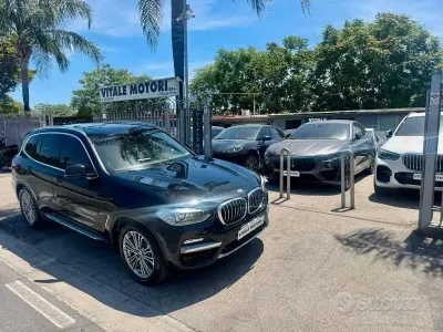Usata BMW X3 Luxury Line 190 CV (139 kW) 2018 Nero SUV