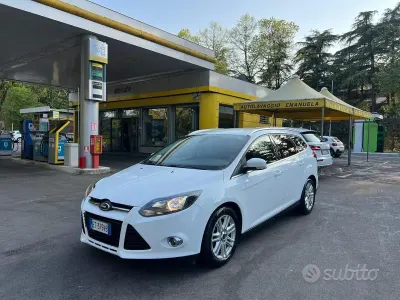 Occasion Ford Focus Titanium 120 PK (88 kW) 2015 Wit Stationwagen