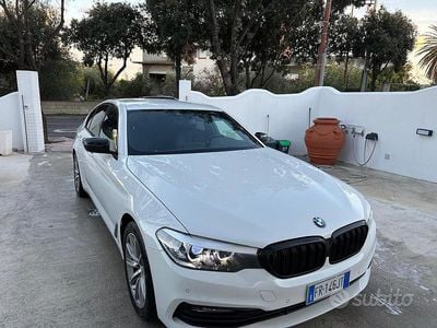 Usata BMW 520 Sport Line 190 CV (139 kW) 2018 Bianco Berlina