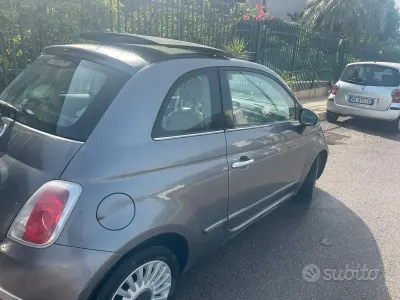 Usata Fiat 500 2011 Marrone Berlina