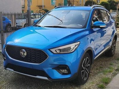 Usata MG ZS Luxury 111 CV (81 kW) 2021 Blu/azzurro SUV