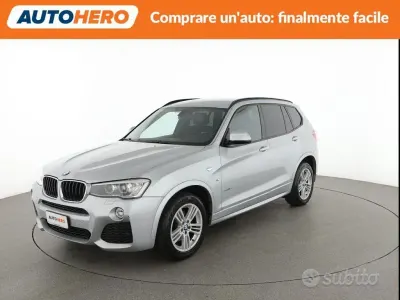 Usata BMW X3 Sport Line 150 CV (110 kW) 2016 Grigio SUV