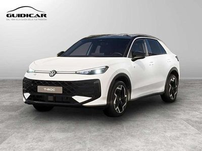 Nuova VW T-Roc R-line 150 CV (110 kW) 2026 Pure white nero SUV