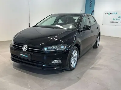 Usata VW Polo Comfortline 80 CV (58 kW) 2018 Nero Utilitaria