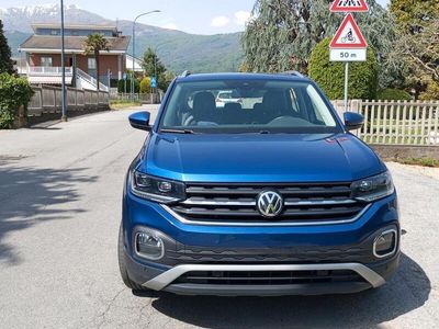Usata VW T-Cross 116 CV (85 kW) 2020 Blu SUV