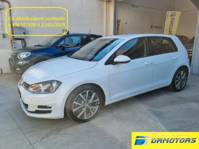 Brugt VW Golf VII Highline 110 HK (80 kW) 2014 Hvid Sedan
