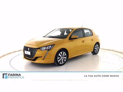 Usata Peugeot 208 Active 75 CV (55 kW) 2020 Giallo Utilitaria