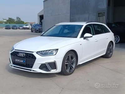 Usata Audi A4 S-Line 136 CV (100 kW) 2022 Bianco Station wagon