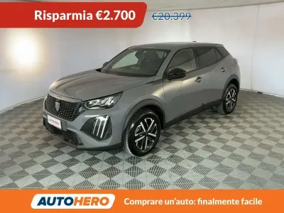 Usata Peugeot 2008 Active 101 CV (74 kW) 2024 Grigio SUV