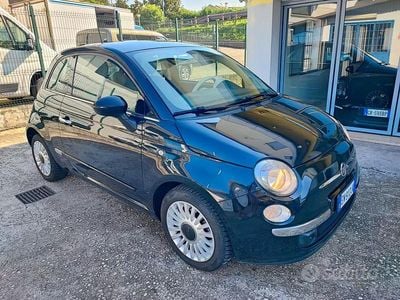 Usata Fiat 500 Lounge 95 CV (69 kW) 2012 Nero Utilitaria