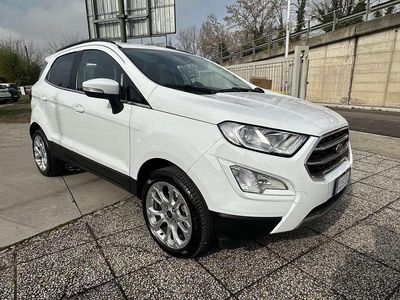 Usata Ford Ecosport Titanium S 125 CV (91 kW) 2021 Bianco SUV