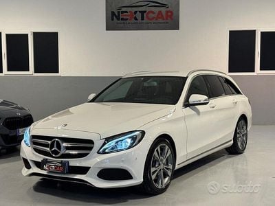 Usata Mercedes C250 203 CV (149 kW) 2015 Bianco Station wagon