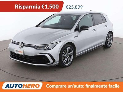 Usata VW Golf VIII R-line 131 CV (96 kW) 2022 Grigio Berlina
