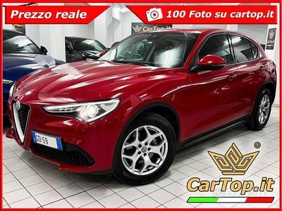 Usata Alfa Romeo Stelvio Business 160 CV (117 kW) 2020 Rosso SUV