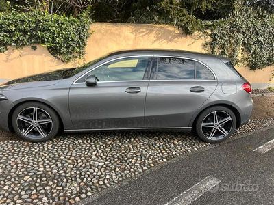 Usata Mercedes A180 Executive 136 CV (100 kW) 2019 Grigio Berlina