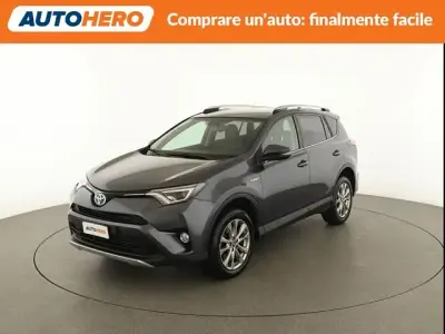 Usata Toyota RAV4 Hybrid Lounge 197 CV (144 kW) 2017 Grigio SUV