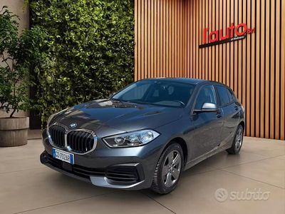 Usata BMW 116 Advantage 117 CV (86 kW) 2020 Grigio Utilitaria
