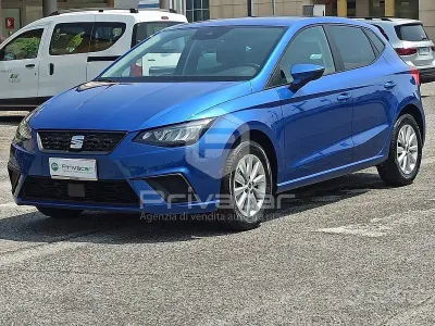 Usata Seat Ibiza Business 95 CV (69 kW) 2022 Blu Utilitaria