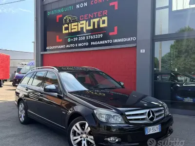 Usata Mercedes C220 170 CV (125 kW) 2008 Nero Station wagon